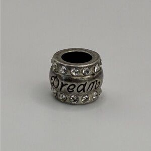 Brighton Silver-Tone Dream Crystal Bead Charm
